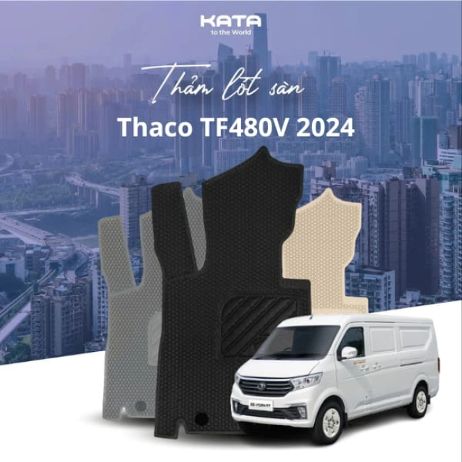 Thảm Lót Sàn Ô Tô Tải Thaco TF480V